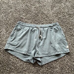 Vuori Women's Athletic Shorts in Gray